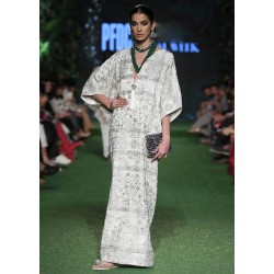 White Magnolia Kaftan