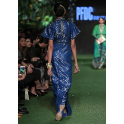 Palatinate Blue Magnolia Kaftan Palatinate Blue Magnolia Kaftan