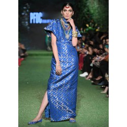 Palatinate Blue Magnolia Kaftan