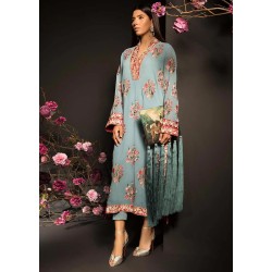 Light Blue Magnolia Party Wear