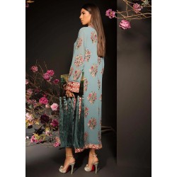 Light Blue Magnolia Party Wear