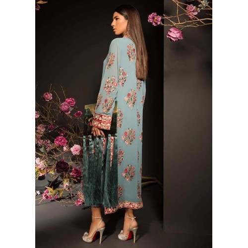 Light Blue Magnolia Party Wear
