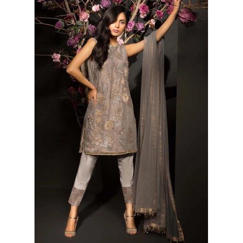 Soft Lilac Magnolia Party Wear