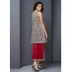 Gray Magnolia Trousers Suit