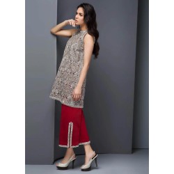 Gray Magnolia Trousers Suit