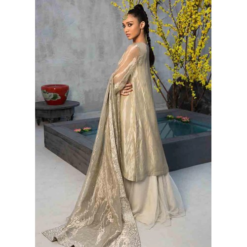 Peach Magnolia Gharara