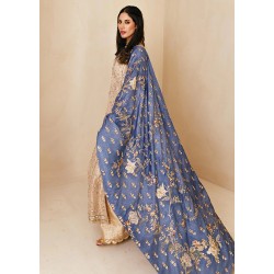 Peach Champagne Magnolia Party Wear