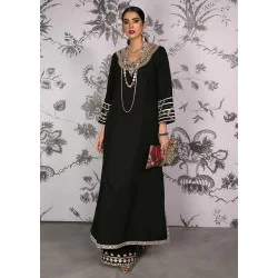 Black Magnolia Party Wear
