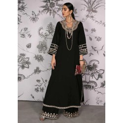 Black Magnolia Party Wear