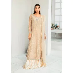 Peach Puff Magnolia Sharara