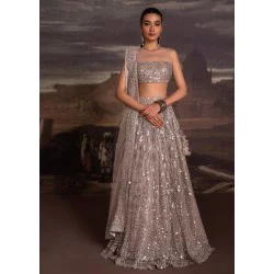 Lilac Luster Magnolia Lehenga Choli