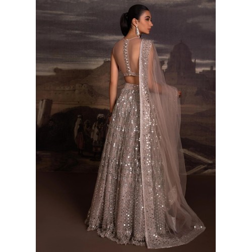 Lilac Luster Magnolia Lehenga Choli