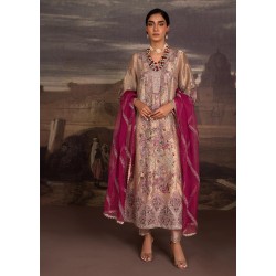 Peach Magnolia Trousers Suit