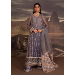 Lilac Luster and English Violet Magnolia Trousers Suit