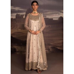 Champagne Blue Magnolia Gown