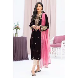 Dark Brown Julia Trousers Suit