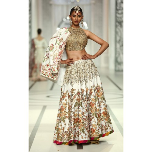 Off White Julia Jacket and Lehenga