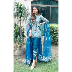 Cerulean Julia Trousers Suit