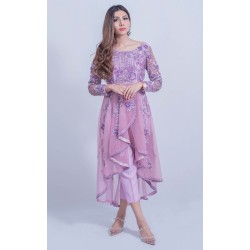 Lilac Julia Asymmetric Shirt