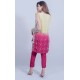 Pale Spring Bud and Telemagenta Julia Two Toned Shirt