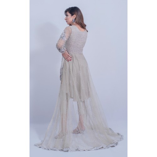 Silver Julia Asymmetric Shirt