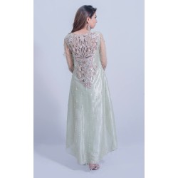 Ash Gray Julia Asymmetric Shirt