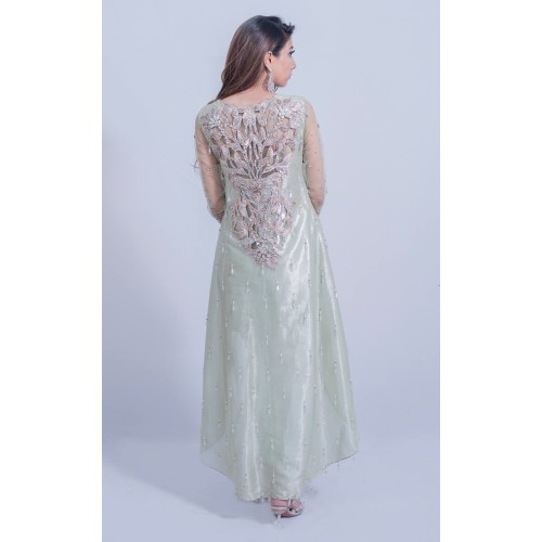 Ash Gray Julia Asymmetric Shirt