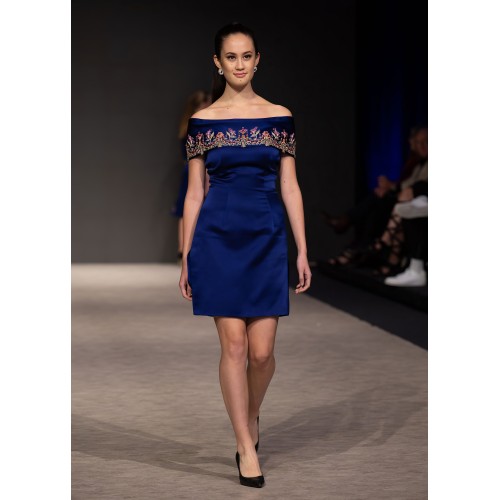 Penn Blue Syringa Mini Dress