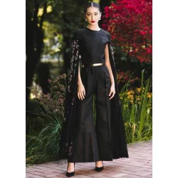 Black Syringa Jumpsuit