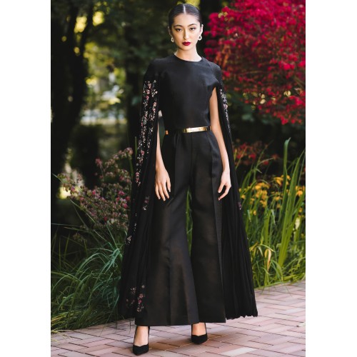 Black Syringa Jumpsuit