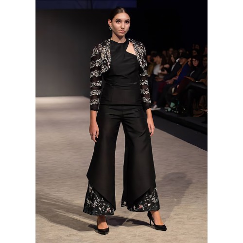 Black Syringa Shrug and Flapper Pants Black Syringa Shrug and Flapper Pants