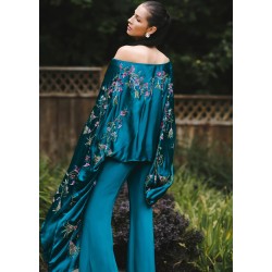 Pacific Blue Syringa Party Wear Pacific Blue Syringa Party Wear
