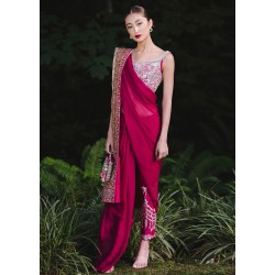 Barn Red Syringa Saree Pants Barn Red Syringa Saree Pants