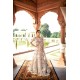 Almond Aster Lehenga