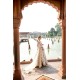 Almond Aster Lehenga