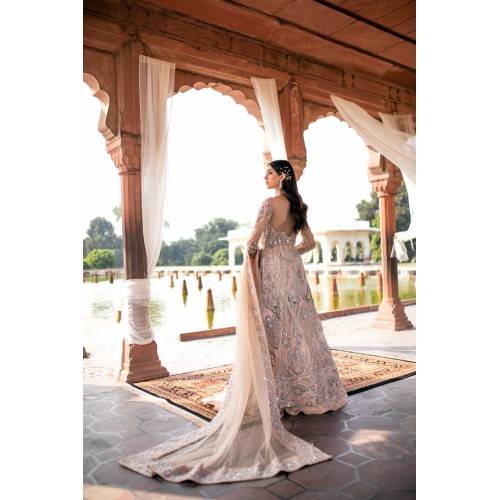 Peach Aster Gown