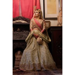 Olive Green Julia Lehenga Olive Green Julia Lehenga