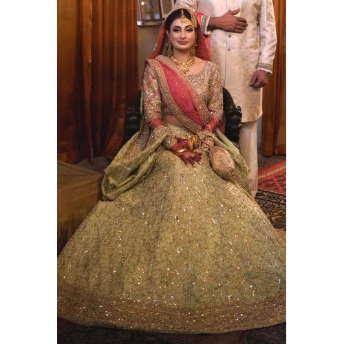 Olive Green Julia Lehenga Olive Green Julia Lehenga