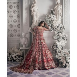 NCS Red Iris Pishwas