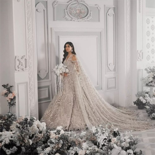 Off White Iris Bridal Gown