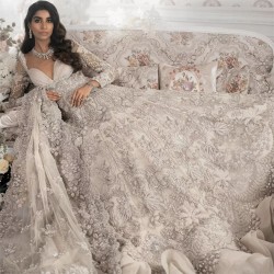 Off White Iris Gown