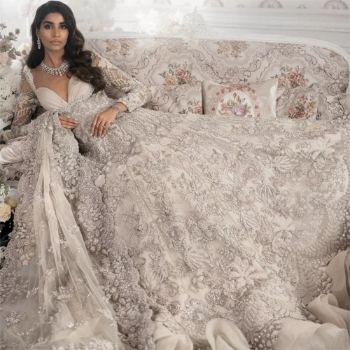 Off White Iris Gown