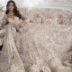 Off White Iris Gown