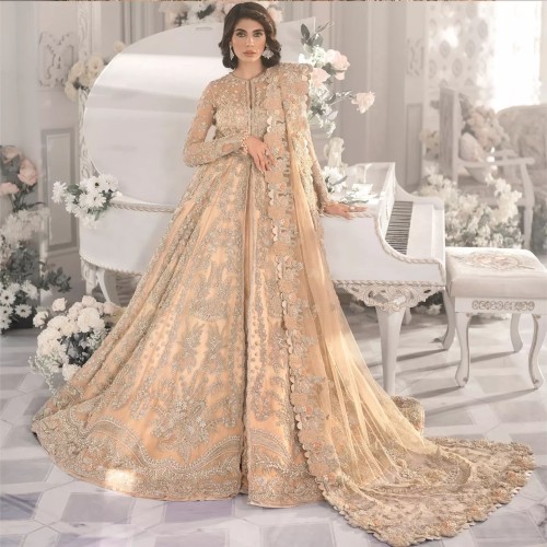 Light Orange Iris Gown