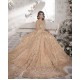 Light Orange Iris Gown