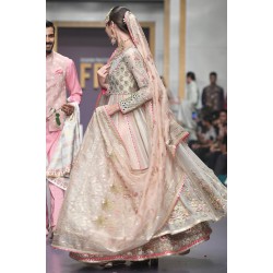 Eggshell Daphne Anarkali