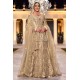 Antique Gold Daphne Peplum and Lehenga