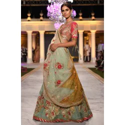Cambridge Blue Daphne Lehenga
