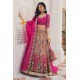 Light Salmon Pink Daphne Lehenga