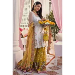 Goldenrod Daphne Lehenga